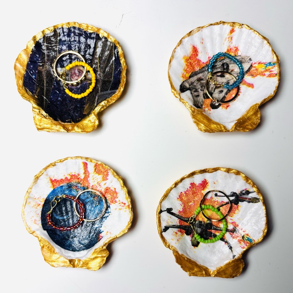 Made to order Star Wars shell ring dish super minis.